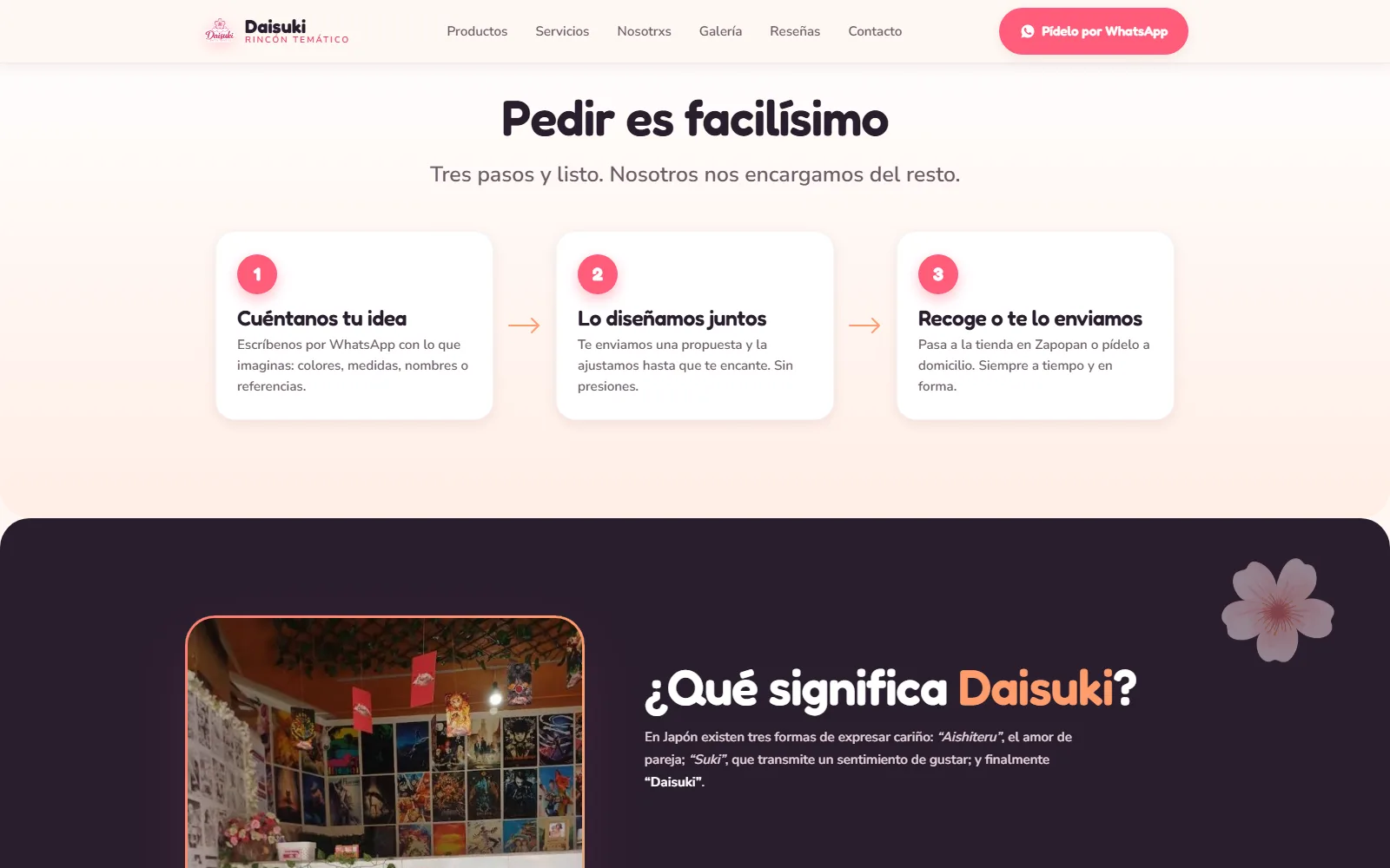 Proceso de cotización en 3 pasos